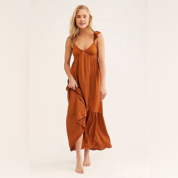Free People Intimately Day Or Night Maxi Slip Dress - Picture 2 of 6